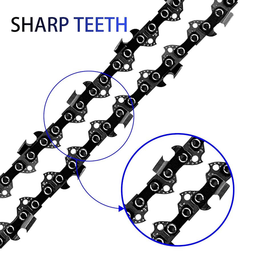 Opuladuo 2PC 18 Inch Chainsaw Chain Replacement for Poulan